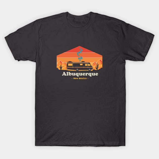 Albuquerque - Breaking Bad T-Shirt by Johann Brangeon